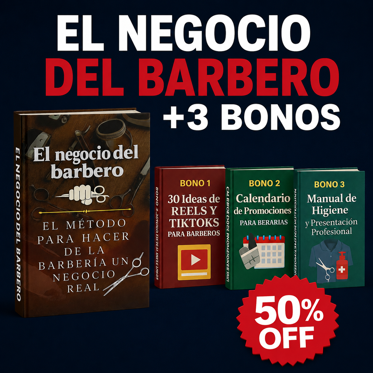 El negocio del barbero: Hacé de tu barbería un negocio real