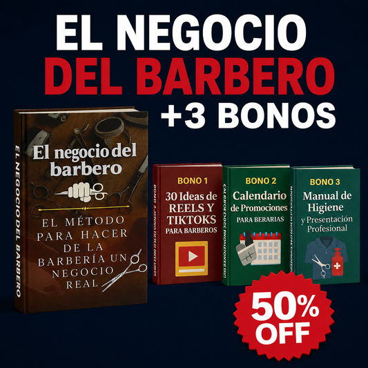 El negocio del barbero: Hacé de tu barbería un negocio real